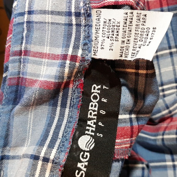 Sag Harbor 2 Piece Red, Blue & White Pants Set - Picture 7 of 7